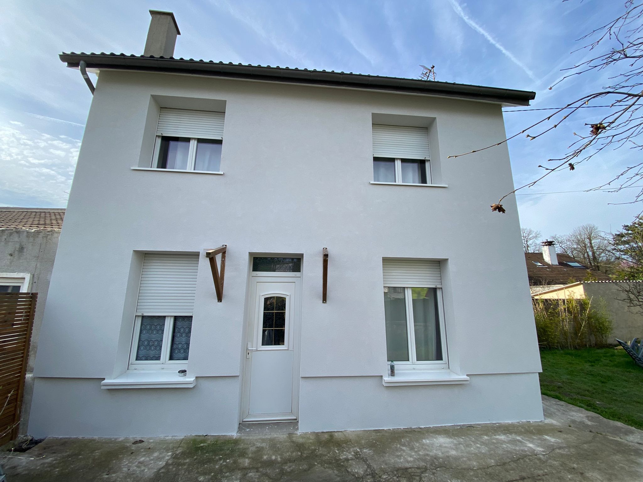 Étape 5 - Résultat final après démontage des échafaudages